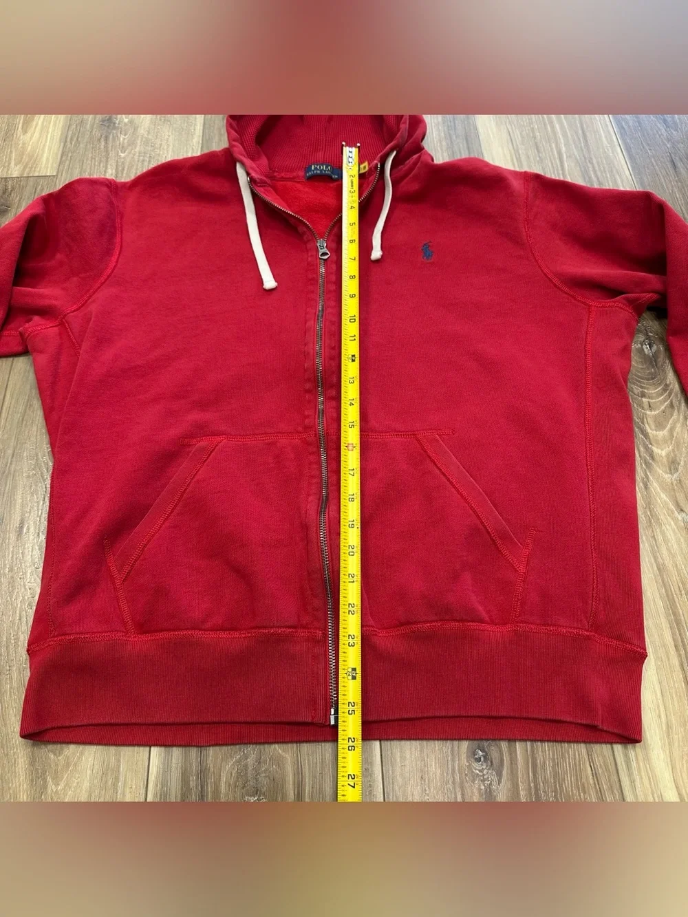 Polo Ralph Lauren Thermal Lined Hood Pony Logo Full Zip Hoodie, XL